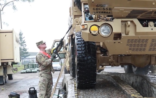 497th CSSB Motorpool Operations