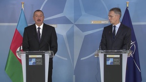 NATO Joint Press Point with the President of the Republic of Azerbaijan