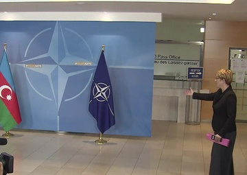 Visit to NATO by the President of the Republic of Azerbaijan