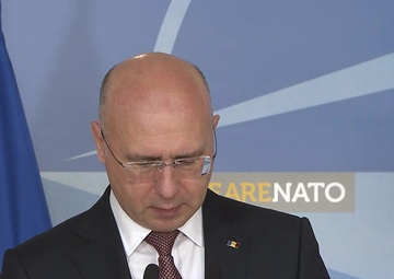 NATO Joint Press Point with the Prime Minister of the Republic of Moldova