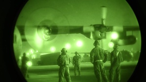 EC-130H prepares for mission in support of Operation Inherent Resolve and Freedom's Sentinel