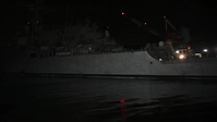 USS Fitzgerald (DDG 62) Heavy lift from Yokosuka