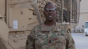 1SG Christine Abram Holiday Greeting - Riviera Beach, Fla