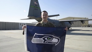 Maj. Dane Newell NFL/Holiday Shout Outs- Seattle Seahawks