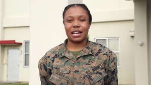 Pfc. Bailey Scott Holiday Shout Out - ABC Good Morning America