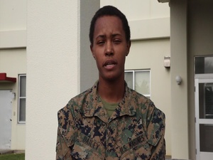 Pfc. Shaquira Dailey Holiday Shout Out - ABC Good Morning America