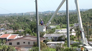 Puerto Rico Power Line Work
