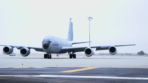 Fairchild launches KC-135 Stratotankers