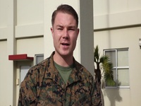 Cpl. Garrett Ramela Holiday Shout Out