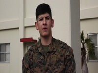 Pfc. Menahem Lopes Holiday Shout Out