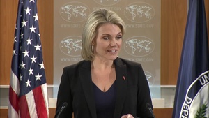 State Department Press Briefing with Spokesperson Heather Nauert