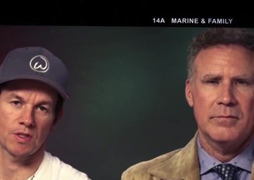 #BeThere_Marine Mark Wahlberg &amp; Will Ferrell
