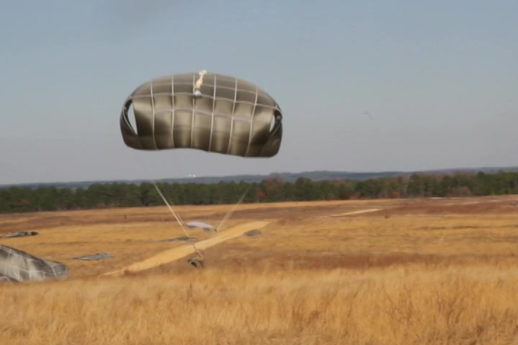 PEO Soldier typically uses Soldiers from around the country to provide user evaluations  on new equipment they look to field or for follow ups to previously fielded equipment. That was the case recently for the T-11 Parachute at Normandy drop zone at Ft. Bragg.