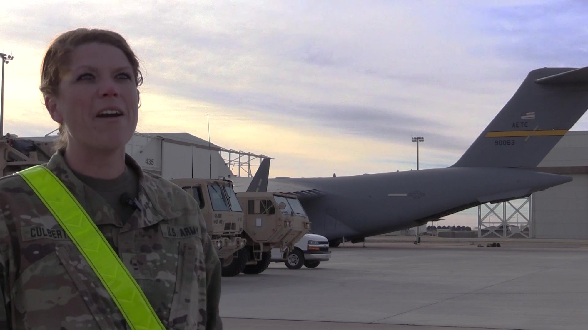 Altus Airmen participate in a joint base exercise with Fort Sill to prepare for future deployments.