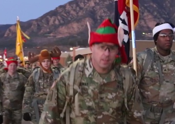 4th Combat Aviation Brigade Holiday Ruck March