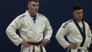 Service Members on MCAS Iwakuni Practice Brazilian Jiu-jitsu (Package/Pkg)
