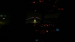 KC-10 Extender Crew Lands and Takes Off at Al Dhafra Air Base