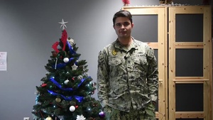 Master-at-Arms 2nd Class Isaiah Sambol Christmas Shout Out
