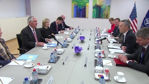 Secretary Tillerson Meets with NATO Secretary General Jens Stoltenberg