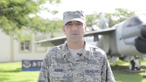 TSgt Kevin Jackson Gives a Holiday Shout Out to his Family and Friends