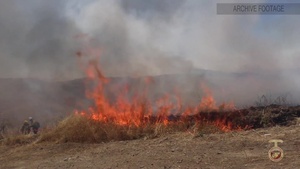 Santa Ana Winds affects Fire Danger Rating