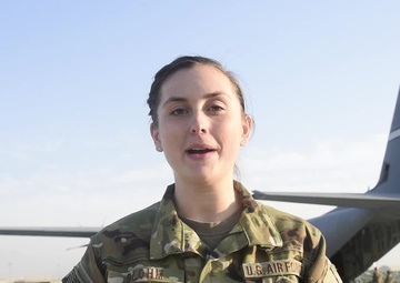 Staff Sgt. Angela Blohm Holiday Shout Out