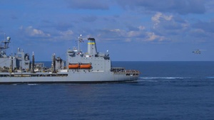 26th MEU Conducts a Vertical Replenishment at Sea
