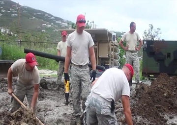 Hurricanes hit the Homeland: ONG members aid fellow Americans