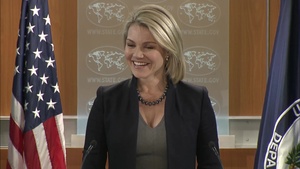 State Department Press Briefing with Spokesperson, Heather Nauert