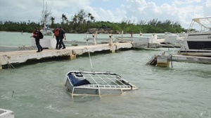 Hurricane Maria Response Team Assesses Distressed Vessels in Isleta Marina, Puerto Rico