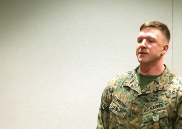 Navy and Marine Corps Achievement Medal Ceremony