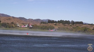 Marines Assist with Lilac Fire