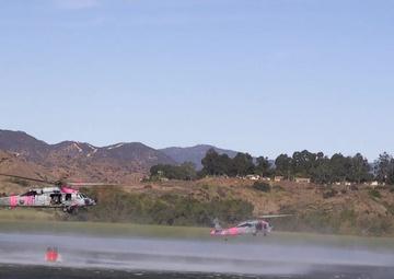 Marines Assist with Lilac Fire