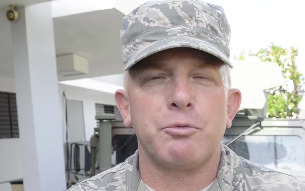 SSgt Jason Simmons Gives a Shout Out to the St. Louis Blues