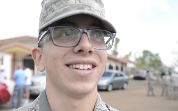 Interview in Spanish: PRANG Airman Angel Ayala Rivera Talks About His Experience During a Supply Mission in Orocovis