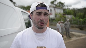 Interview in Spanish: Michael Menda, Foundation for Puerto Rico, talks about his experience partnering with PRANG during a mission in Orocovis