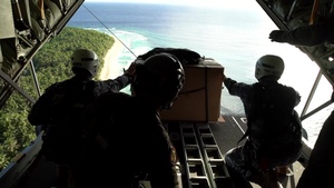 Operation Christmas Drop 2017: Bundle Launch with Royal Australian Air Force BROLL