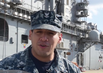 USS Bonhomme Richard (LHD 6) Holiday Greetings