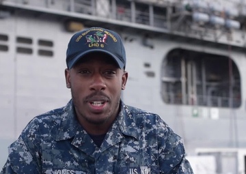 USS Bonhomme Richard (LHD 6) Holiday Greetings