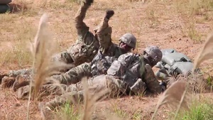 Soldiers with 10th RSG Learned to Employ Defensive Tactics