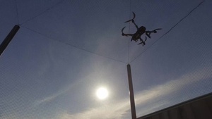 ANT Center Drone Net broll