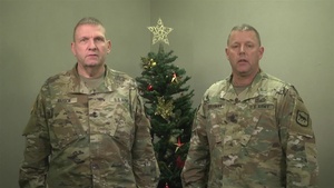 Holiday Greetings from the SD Adjutant General and Command Sergeant Major