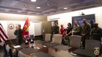 1st Lt. Leah Pollard Recognized As Camp Pendleton Female Athlete Of The Year