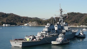 USS John S. McCain Offload from MV Treasure