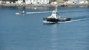 USS John S. McCain Offload from MV Treasure