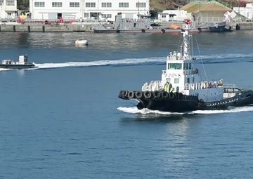 USS John S. McCain Offload from MV Treasure