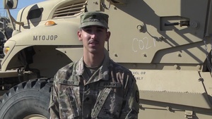 Spc. Daniel Gromek