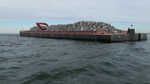 Army Corps Smith Island navigation project b-roll package
