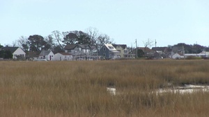 Houses on Smith Island b-roll package