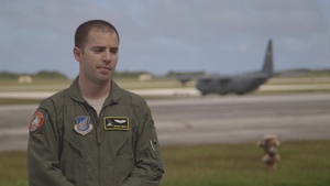 Operation Christmas Drop 2017: USAF C-130J Pilot